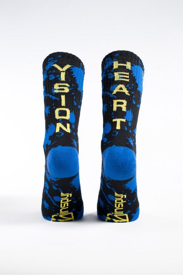 InspyrGear's tweet image. Who has more heart to win Nets or Heat? #HEATvNETS #socks #nba_playoffs