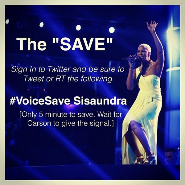 Sisaundra's tweet photo. Hello everyone... there are 2 more performances and then you vote to save. Remember to use the hashtag below http://t.co/wU3j3bSYqU