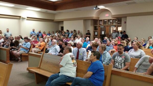 Live from Davie County Courthouse