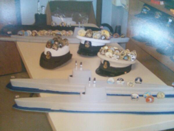 FunSizeFury's tweet image. My dad makes coin hats and subs he is working on a tank now. #coincollecter