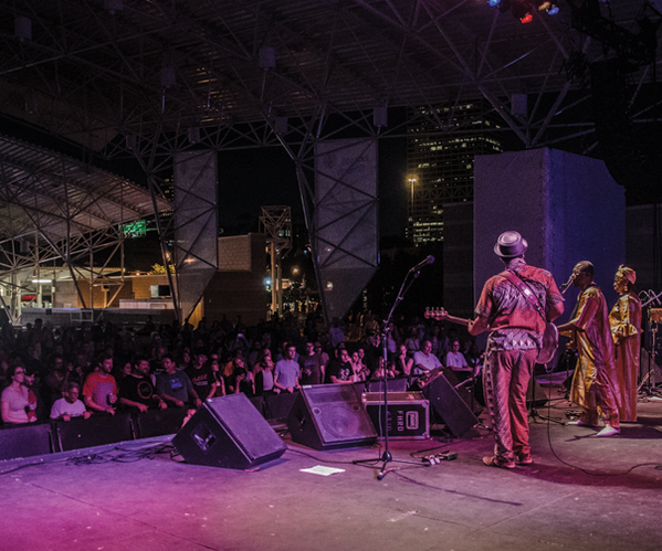 Summerfest's tweet photo. The @Johnsoncontrols World Sound Stage is stacked w/ headliners. Need more? Our last announcement is tomorrow! http://t.co/M4BiK9L6mr