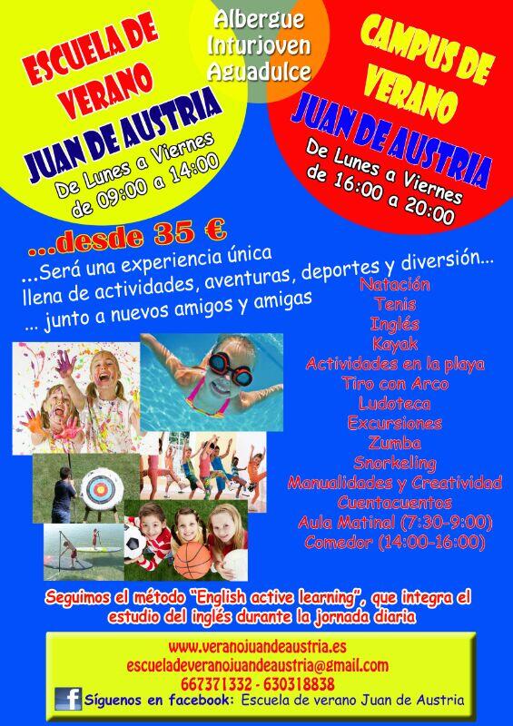 FACTORDEPORTE's tweet photo. Vuelve la Escuela de verano Juan de Austria. #juandeaustria #factordeporte #escueladeverano http://t.co/qyTaIuNF3B