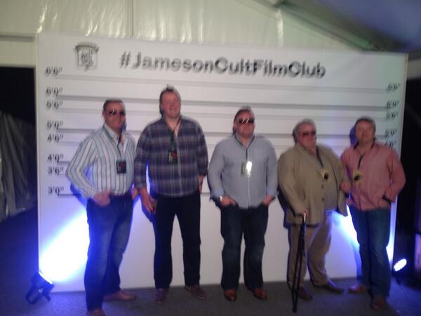 PeadarTonery's tweet photo. The real suspects cheers#JamesonCultFilmClub http://t.co/IxYgKW3X5z