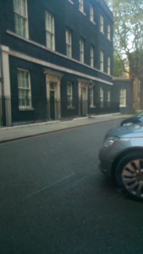At no 10 Downing street.  Meeting