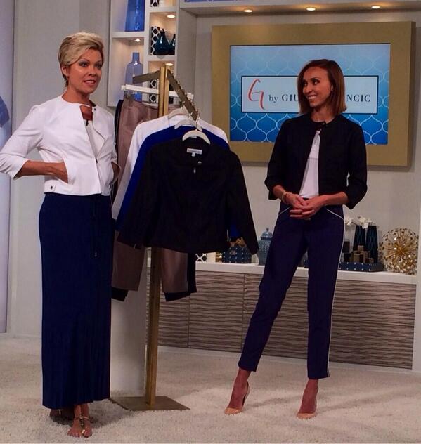BRAND NEW #GandB tonight at 8/7c on E! Retweet for a chance to win this #GbyGR <a href="/HSN/">HSN</a> jacket!
