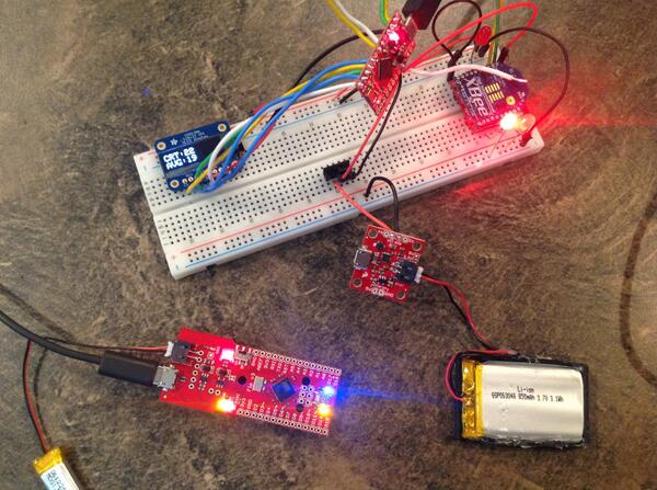 Roll your own <a href="/arduino/">Arduino</a> powered real-time run cadence wearable - wearemanifold.com/?p=2114