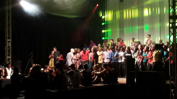 Telecel_Zim's tweet photo. Speaking words of wisdom, let it be... #HIFA2014
#TelecelMainStage
#telecash #TelecelGo http://t.co/LnDQ34Lkp0