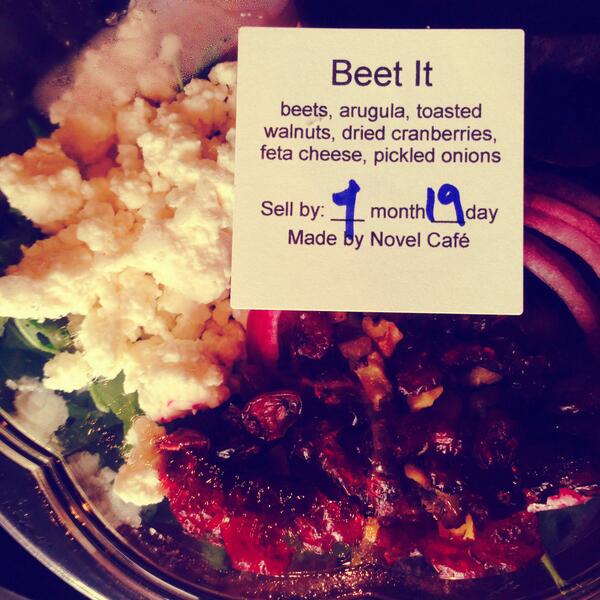 Don't have time for a sit-down lunch? Pick a sandwich or salad from our Grab'n'Go section and get on your way!