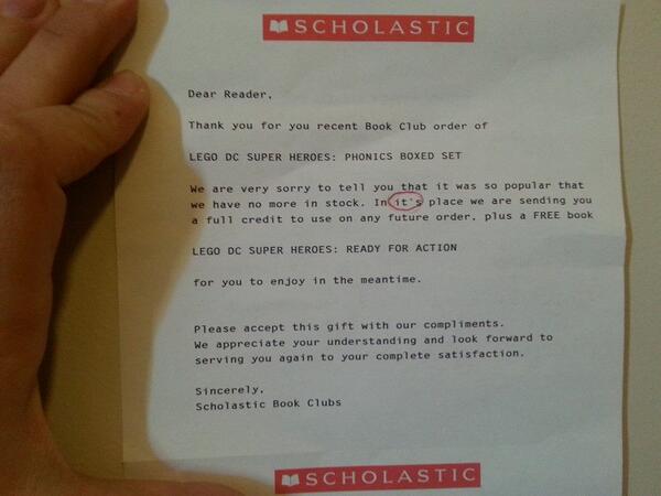 So glad I can entrust <a href="/scholasticCDA/">Scholastic Canada</a> with my kids' proper education.