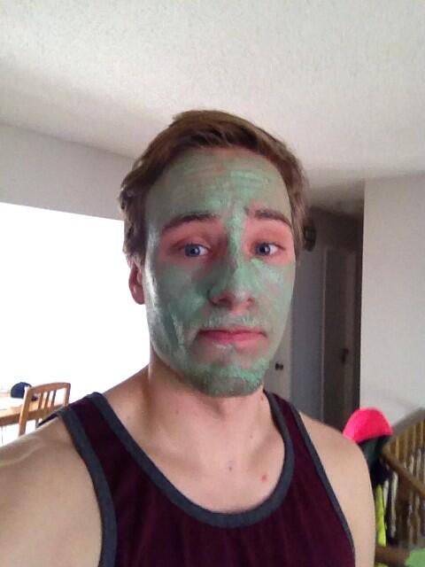 So this happened... #facemasklife