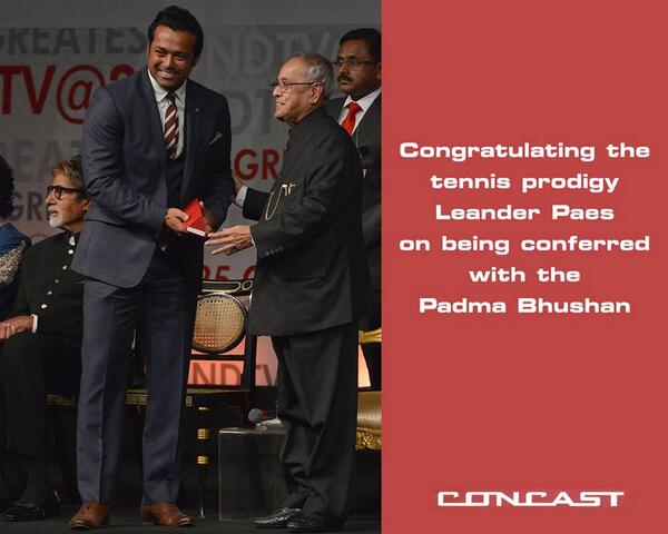 ConcastGroup's tweet photo. The man who took #tennis in India to such heights. Kudos to @Maheshbhupathi 
#Concast #FutureIndia http://t.co/QFiFY3gcOy