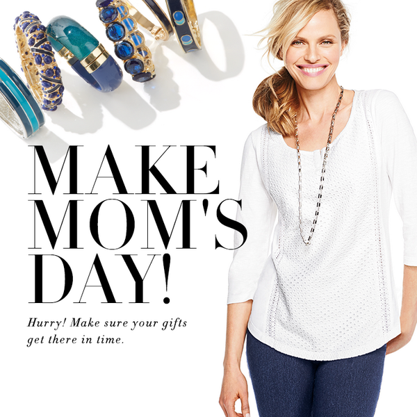 Mom's gift can still get there on time! Shop &amp; ship her favorites at bit.ly/16Fm6ZA