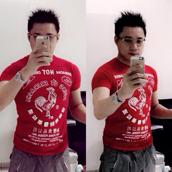 ghex88's tweet photo. Be #hot like a #sriracha #hotchili #thai #chilisauce and please #shakewell #beforeuse #lol 😝😝

http://t.co/LlMfJCuRLT http://t.co/33xgupPTet