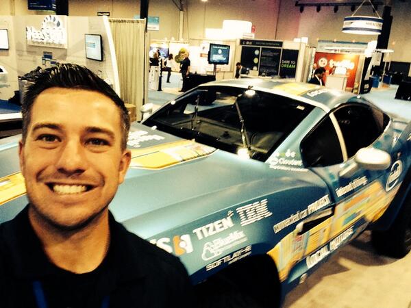 AdamKeiser's tweet image. * #selfie #IBMimpact @IBMIoT #Iotconnectedcar @localmotors #RallyFighter