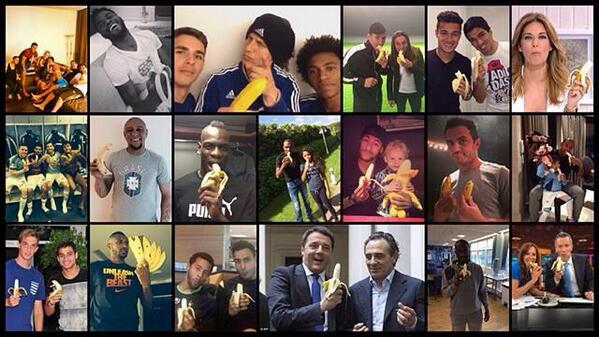 burakeye's tweet photo. Amazing deed to support Daniel Alves #weareallmonkeys #StopRacism http://t.co/IyHSUiB0CS