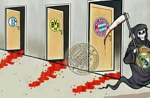 UNODIMOU's tweet photo. SOMOS EL REAL MADRID, Y NO TEMEMOS A NADA NI A NADIE. http://t.co/O7IVD0NTZO