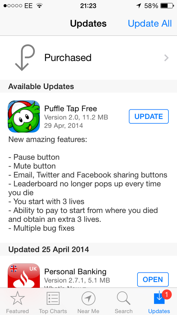 puffletap tweet picture