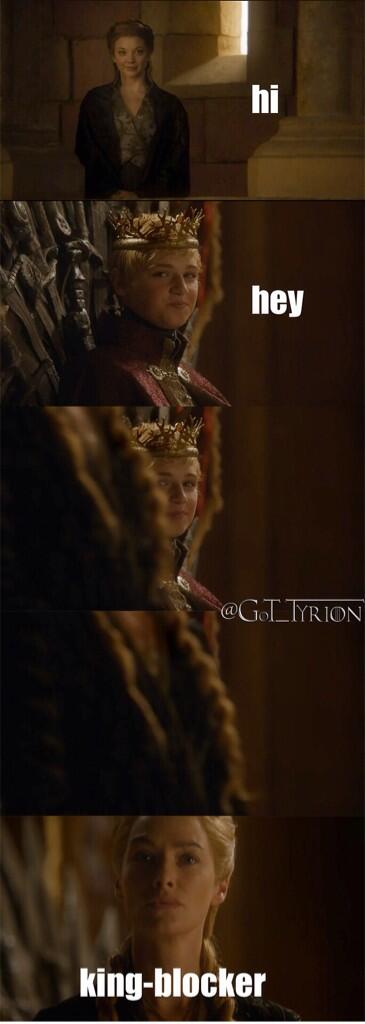 GoT_Tyrion's tweet photo. Thats my sister... http://t.co/n1IRHtgGHc