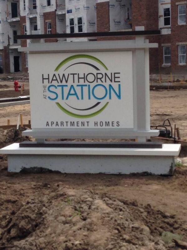 THESTATIONAPTS's tweet image. CHECK OUT OUR SIGN!