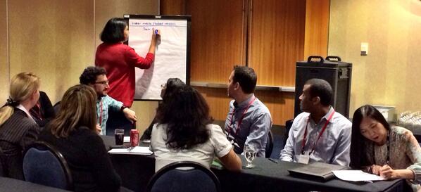 kristancotham's tweet photo. 'Remember the future' Innovation games at #sabreasconf with @michflite and @jeff_popple http://t.co/d5BcPm5Lwf