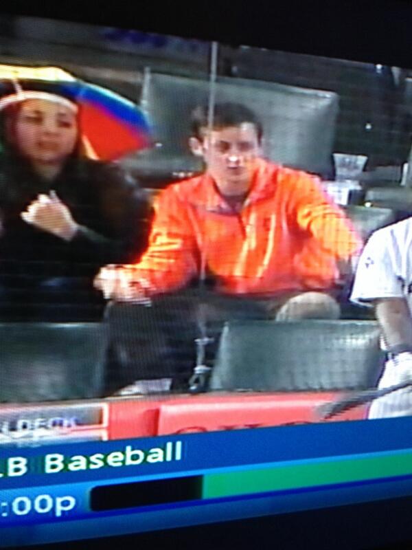 Rain or shine, <a href="/Court_Kenn/">Courtney Kennedy</a> still wears a bucket hat. Go tigers