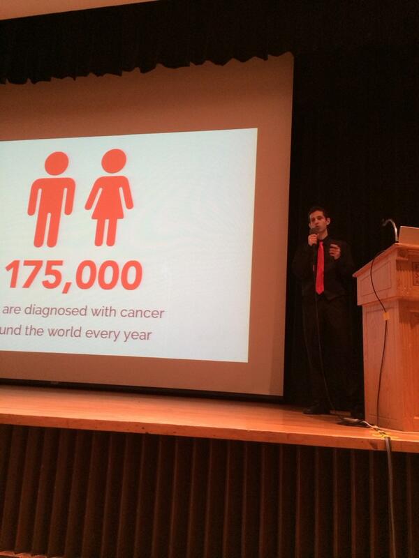 irinatlee's tweet image. @myfightclubli, an activity center and mobile unit for cancer patients presents at #solutionsbydesign