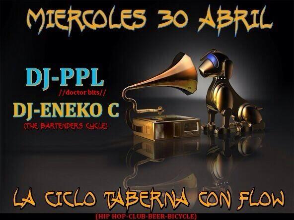 doctorbits's tweet photo. @djppl @doctorbits @doctorbitsradio Eneko y PPL en la ciclo mañana. http://t.co/vLVsoMqQs3