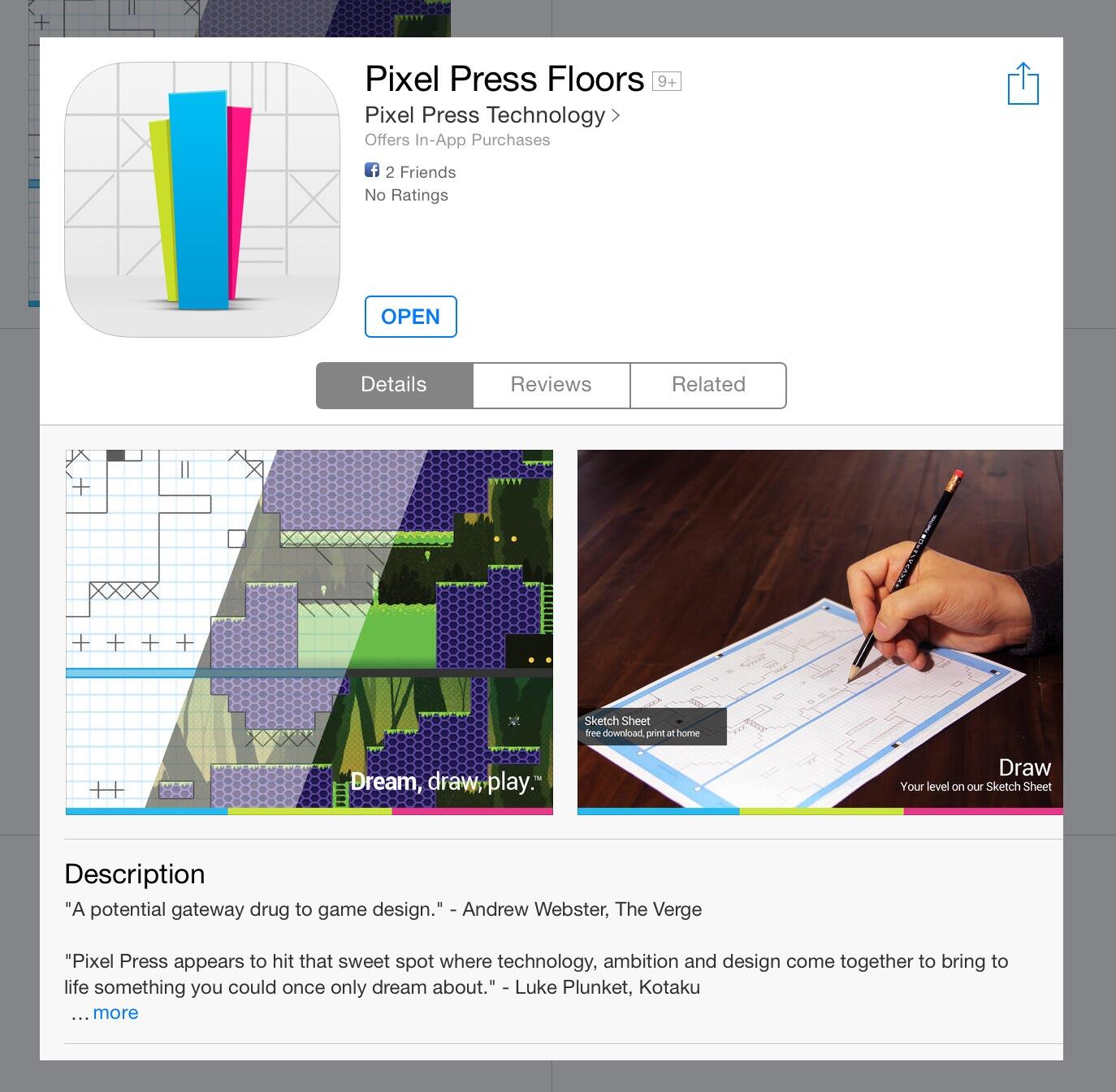 Pixel Press On Twitter It S Live Pixelpressfloors Ios