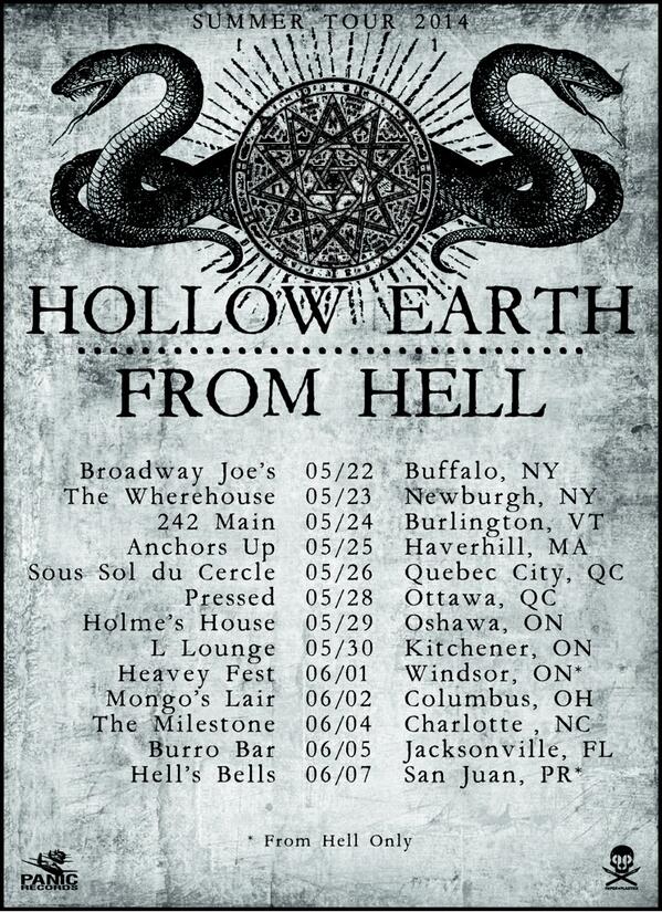 We're going on tour with <a href="/HollowEarthInc/">Hollow Earth</a>! US/Canada/Puerto Rico dates. Please RT! <a href="/PaperPlastick/">David Paplauckas</a> @ProspectRecords