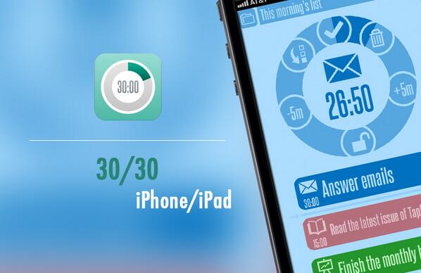 AppProbe's tweet image. 30/30 for iPhone &amp;amp; iPad – Simple. Attractive. Useful. 30/30 helps you get stuff done!
appprobe.com/thirtythirty/