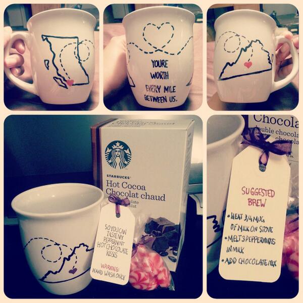 SherylVHicks's tweet image. Close up of the #SharpieMug I made for Doug w/ #Starbucks #HotChocolate #pinterest #diy #craft instagram.com/p/nY7tARmlka/