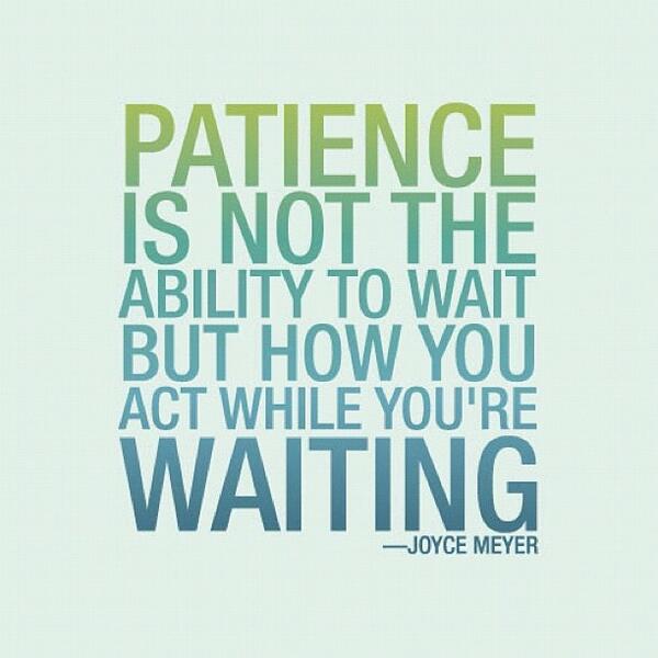 Blogwagw's tweet image. #patience