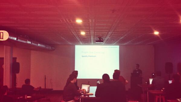 GiantHatWorks's tweet image. Our own @Ze_unit is presenting his #Rails dev environment @archrails #archrails3
