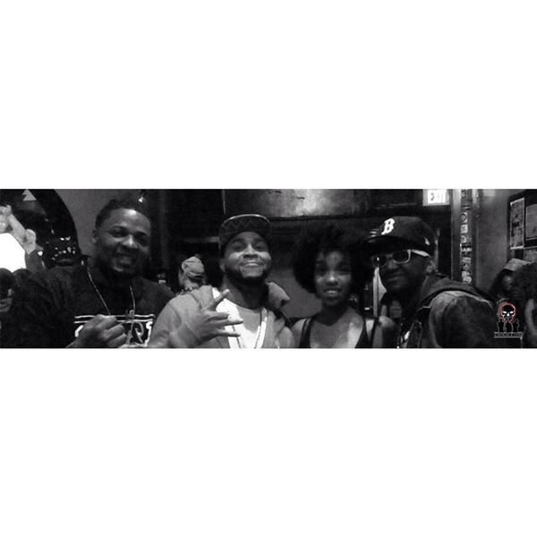 PsalmOne's tweet photo. ๐ RT @CrookFirmMusic: $MXXVE CRXXK$ x @PsalmOne after she murdered her set #Repect #ChicagotoBoston โ๐ http://t.co/ezgTRyFxjn