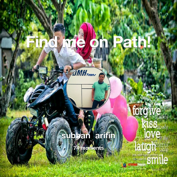 ragilhood's tweet photo. I've shared 74 memories with my friends on #Path - see them now at http://t.co/enw2ZFUIXU! #thepersonalnetwork http://t.co/An02N1DfvM