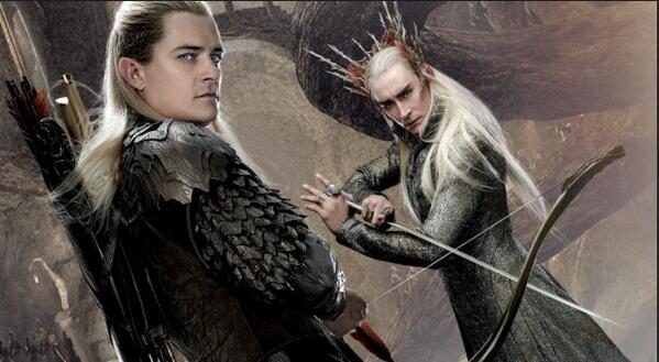 "Me and my father, Thranduil."