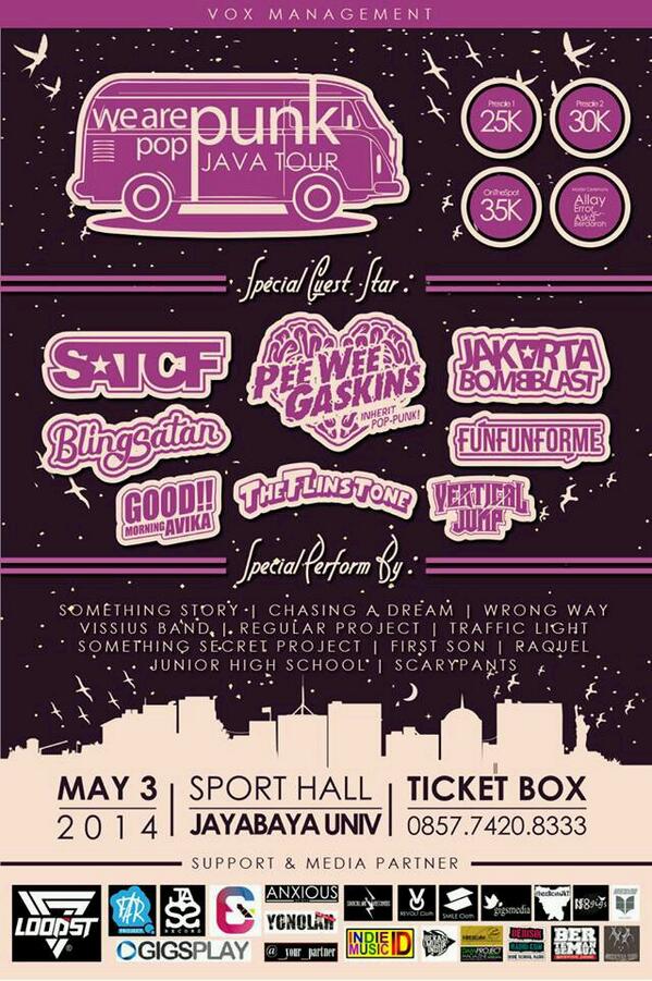 Next show update 3 mei at gor universitas jayabaya ,16:45 pm .see you <a href="/StoryFriend_ID/">StoryFriends_ID</a> <a href="/StoryFriends_JA/">StoryFriends_JAKTIM</a> <a href="/RukosArmy/">RUMAH KOSONG </a> !!