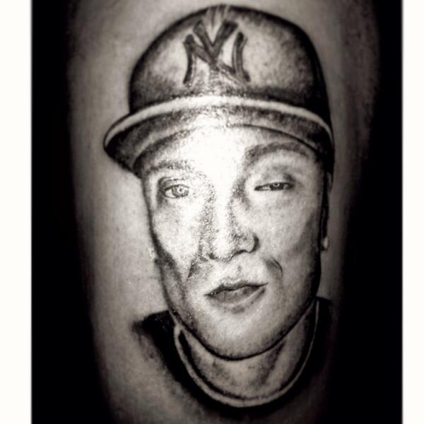 Tatuato G-Russo Guevchenko opere d'arte addosso museo del '900 

🔝✌️