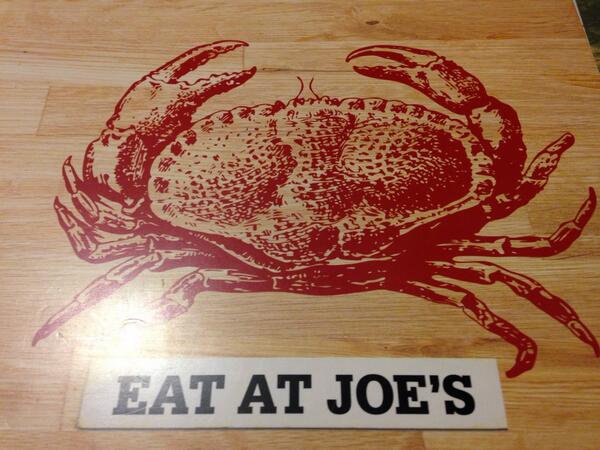 libbyman41's tweet photo. Enjoying Joe's #cfood yummy http://t.co/VA9r76Gr10