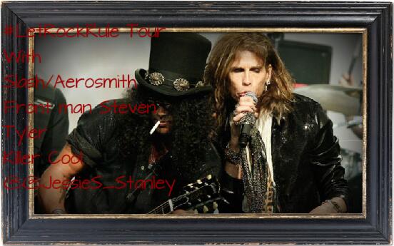 JessieS_Stanley's tweet image. #TheBestOfAllNews #LetRockRuleTour with @Slash and @Aerosmith gonna be #KillerCool to see.