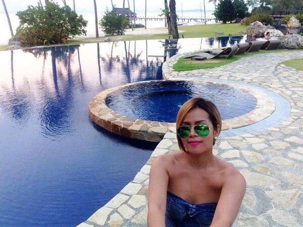 _djchacha's tweet photo. Bye Balesin, Hello Manila in a bit! Balik realidad na ulit mamaya. See you guys later at Araneta for #DOS. :) http://t.co/PfkoEHI6I3