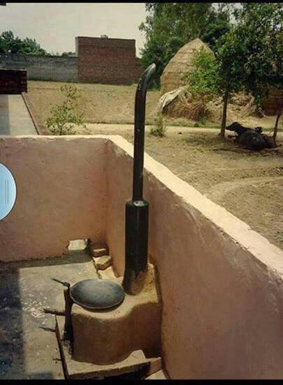 Jamshed Azhar On Twitter Jugaad From An Indian Village Chimney