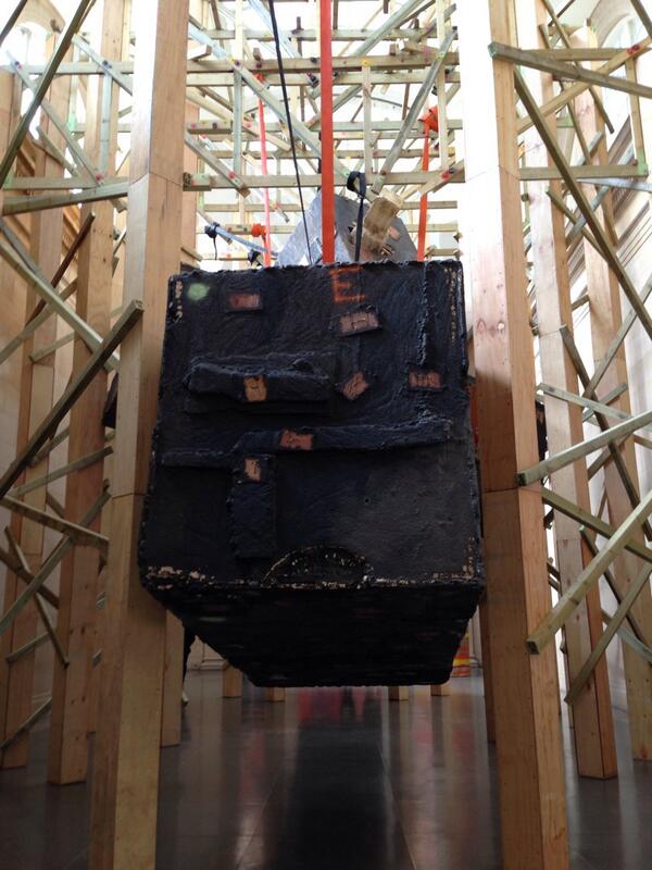RebeccaAppleby7's tweet photo. Some pics from my visit to Tate Britain the other day #Phyllida Barlow #sculpture http://t.co/7sEkcSm4s6