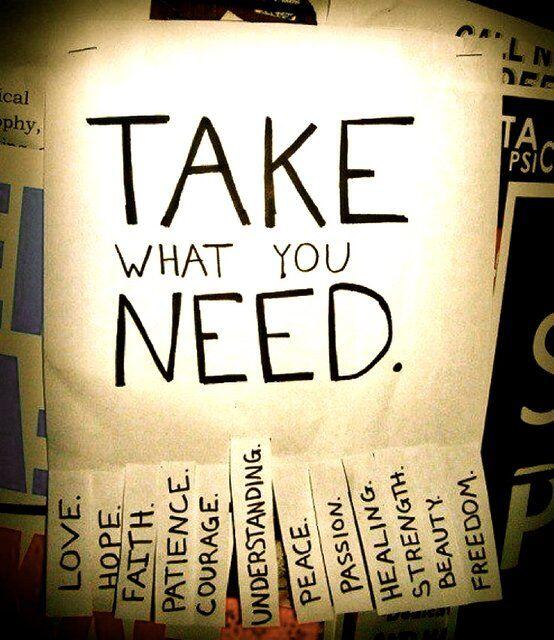 AmyCotta's tweet photo. Take what you need then #payitforward #GivingTuesday @iMoveFor #iMoveFor http://t.co/WIBZxdFe9b