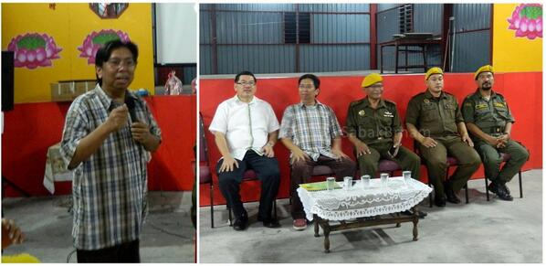 RELASABAKBERNAM's tweet photo. 28April2014 Sorotan Kursus Pengenalan @RELA_SABAKBRNAM yg dirasmikan oleh YB @BudimanZohdi ADUN Sg Panjang http://t.co/pyOzIP0tc5
