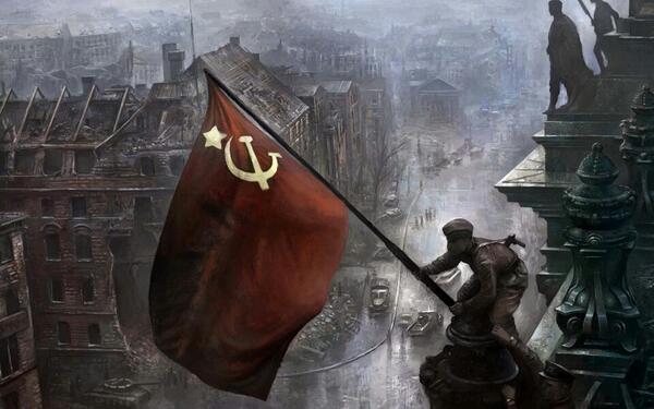 30 апреля - В этот день 69 лет назад советские воины водрузили Знамя Победы над рейхстагом в Берлине!