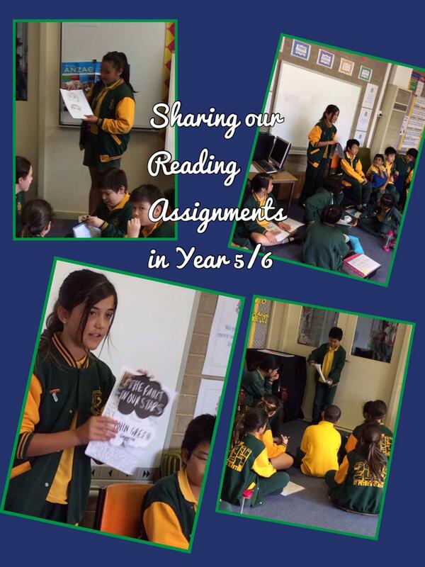 spetersclayton's tweet photo. Sharing our Reading Assignments in Year 5/6 http://t.co/NuUX5KrO2K http://t.co/5aNTnCrDak