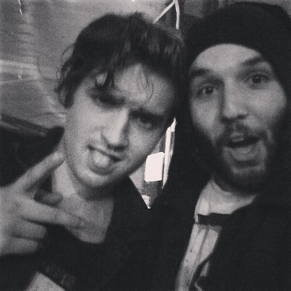 GhostTown's tweet photo. After show hangz with our Ghosts after the show in Pittsburgh. Cleveland we are coming for you next!! #redwhitean... http://t.co/MaOREFawFC