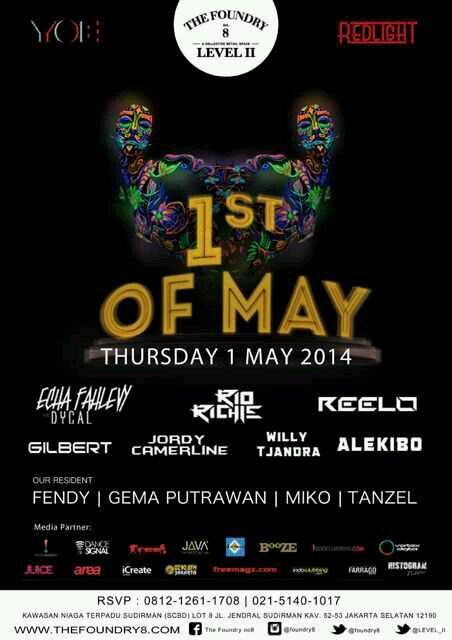 #NewEntry <a href="/YOEproduction/">ペペロンチーノ</a> &amp; <a href="/redlight_pro/">redlight production</a> present 1st of May at The Foundry. Be there!