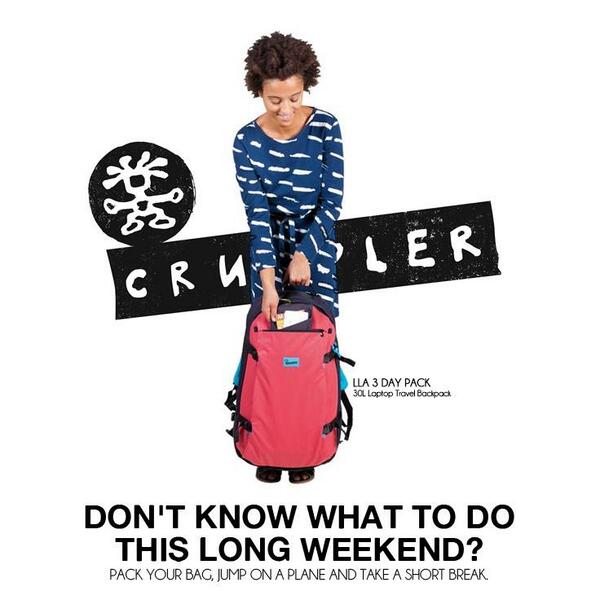 CrumplerPH's tweet photo. Where are you going for the Labor Day weekend? (photo from Crumpler SG) #laborday http://t.co/eua7H90Qcs